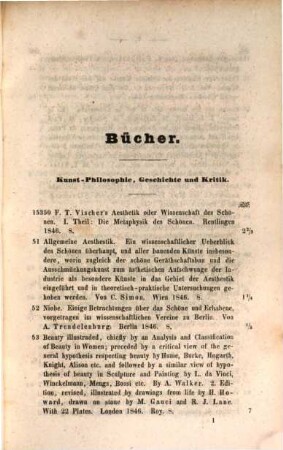Rudolph Weigel's Kunstcatalog. 18. 1846