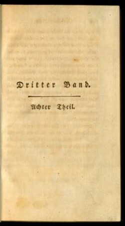 Achter Theil