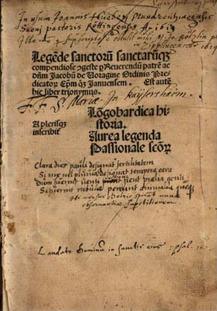 Legenda Sanctorum