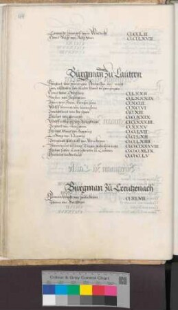 Burgmannen zu Kreuznach