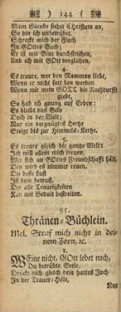95. Thränen-Büchlein