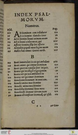 Index psalmorvm
