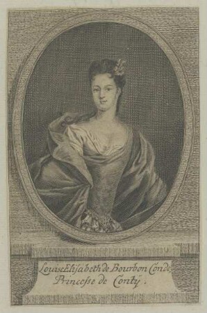 Bildnis des Louise Elisabeth de Bourbon Conde