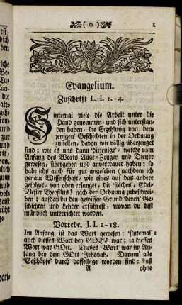 Zuschrift - Vorrede.