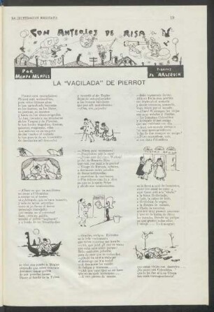 Con anteojos de risa : La "vacilada" de Pierrot
