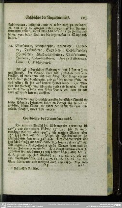 Geschichte des Augustmonats
