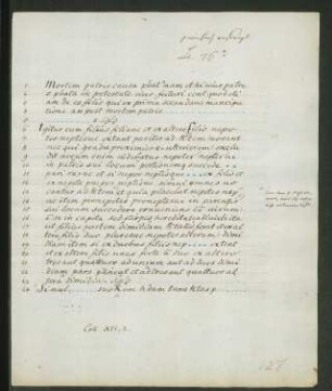 Ius quod ad res pertinet (Erwerb eines ganzen Vermögens: Hereditas ab intestato)