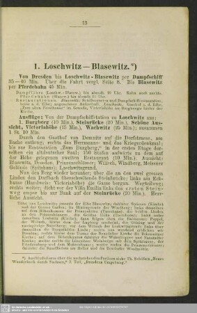 1. Loschwitz - Blasewitz