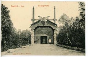Bodetal. Walpurgishalle