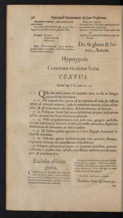 Concionis vicesimae sextae.