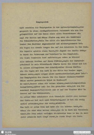 Hauptgewinn
