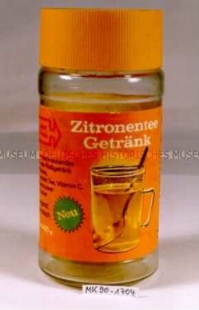 Glas für "Zitronenteegetränk"