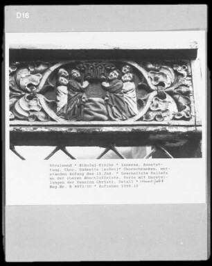Reliefserie der Passion Christi: Himmelfahrt Christi