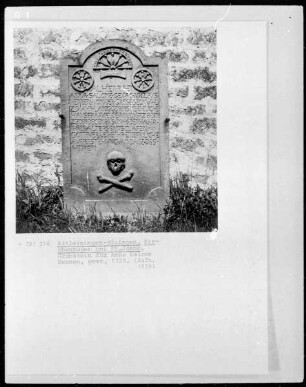 Grabstein für Anna Salome Hennen