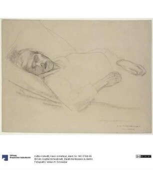 Hans schlafend