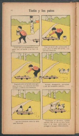 Tintín y los patos - [Cómic]