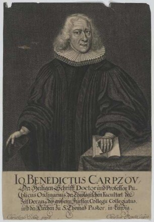Bildnis des Io. Benedictus Carpzov