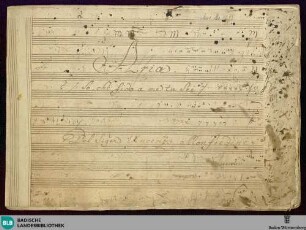 So che fido a me tu sei - Don Mus.Ms. 1273 : S, orch; B|b