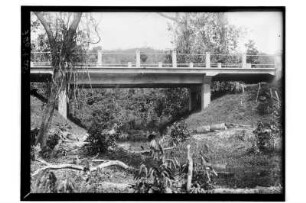 Stahlbetonbrücke : Südthailand. Stahlbetonbrücke über einen Fluss, 1912/1913