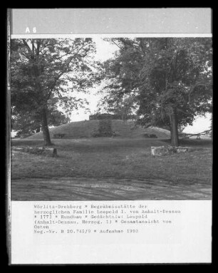 Begräbnisstätte der herzoglichen Familie Leopold I. von Anhalt-Dessau