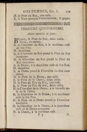 Chapitre Quatorzieme