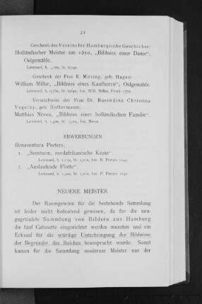 Neuere Meister