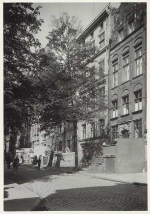 Westpreußen. Pommern. Freie Stadt Danzig. Ansicht der Langgasse mit Patrizierhäusern