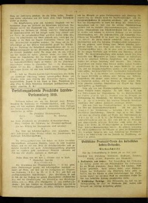Verfassungsgebende Preußische Landes-Versammlung 1919