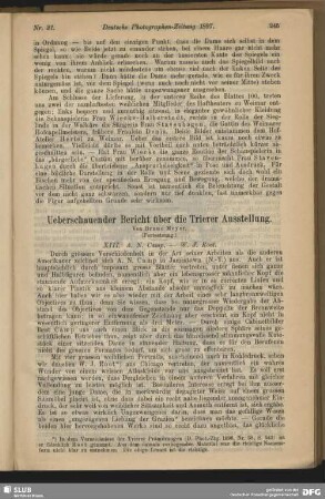 Ueberschauender Bericht über die Trierer Ausstellung
