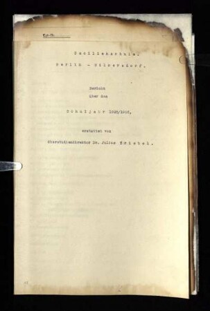 1925/26: Bericht ... - 1925/26