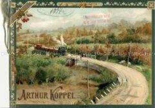 Arthur Koppel / Transportable und feste Eisenbahnen.