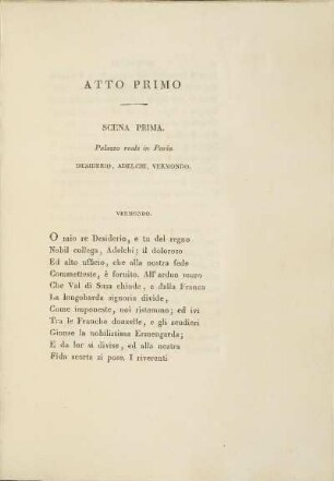 Atto Primo
