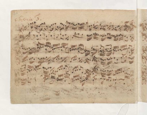 Sinfonien; cemb; D-Dur; BWV 789