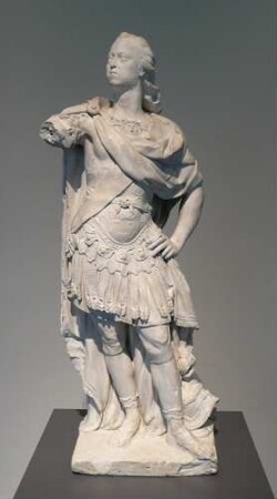 Modell eines Standbildes: Herzog Carl Eugen von Württemberg