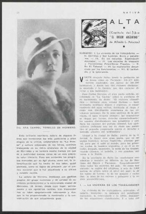 Salta (Capítulo del libro "El dolor argentino")