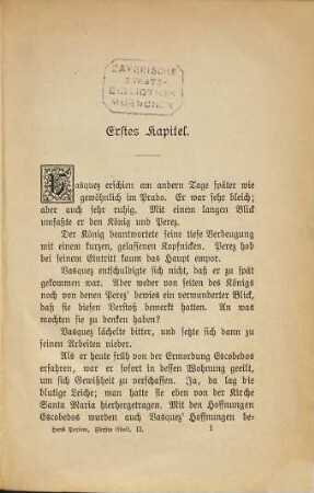 Fürstin Eboli : Historischer Roman von Hans Parlow, 2