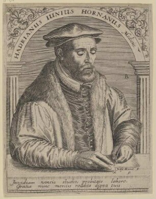 Bildnis des Hadrianus Iunius Hornanus