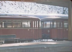 Horb Schienenbus Baureihe 798 Bahnsteig 5