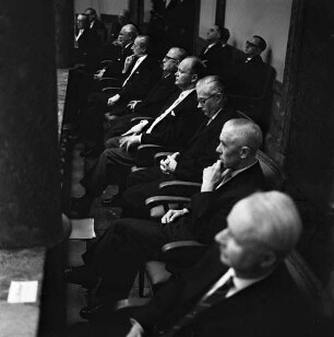 Amtseinführung des neuen Generalbundesanwalts beim Bundesgerichtshof Wolfgang Fränkel.