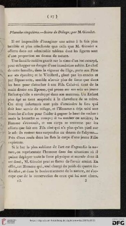 Planche cinquième