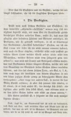 21-26 2. Die Predigten