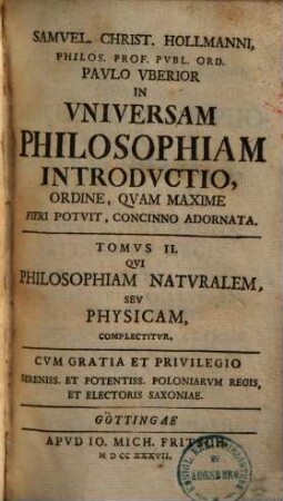 Paulo uberior in universam philosophiam introductio, 2