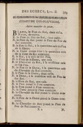Chapitre Dix-Neuvieme