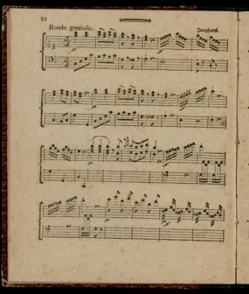 Junghanß: Rondo grazioso
