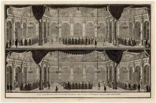 Tafeln der Nationen beim Merkurfest 1719