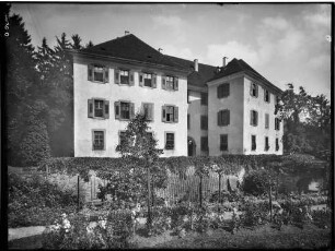 Adelsheim Unteres Schloss (Wasserburg - barockes Landschloss) Außenansicht von Norden