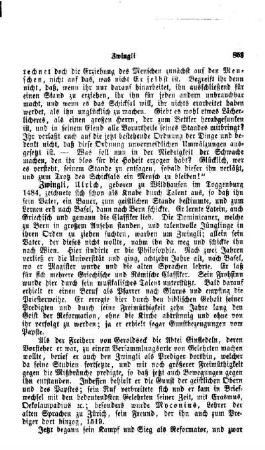 Zwingli, Ullrich