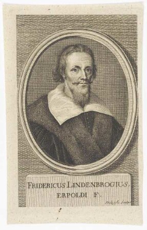 Bildnis des Fridericus Lindenbrogius