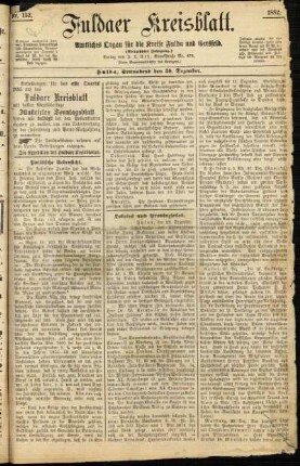 Ausgabe vom Samstag, den 30. Dezember 1882.