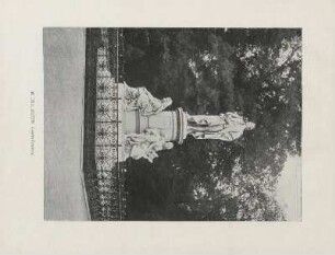 Im Tiergarten. Goethe-Denkmal